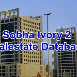 sobha ivory 2 realestate database