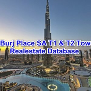 BD Burj Place SA T1 & T2 Towers Property Owners Seller Data Leads
