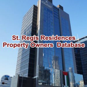 St Regis Residences Property Owners Seller  Data Leads in Downtown