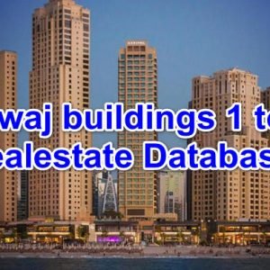 Amwaj buildings 1 to 5 Property Owners Seller Database online