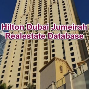 One Of Seven Buliding Comprises 49 Storey Building Offering details in Hilton Dubai The Walk
