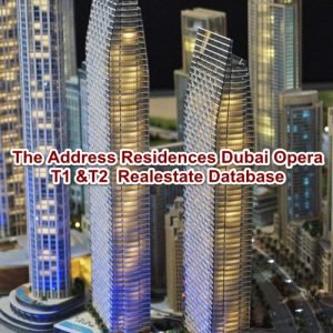 The Address Residences Dubai Opera T1 &T2 Data Leads