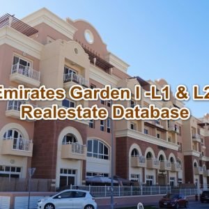 Emirates Garden I -L1 & L2 Property Owners Seller Data Leads