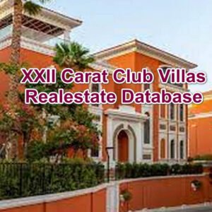 XXII Carat Vlub Villas Property Owners Seller Data Leads