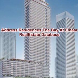 Address Residences The Bay At Emaar Data Leads