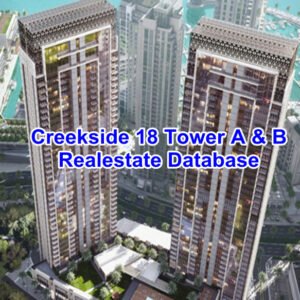 Creekside 18 Tower A & B Property Owners Seller landlords Data Leads in Dubai creek