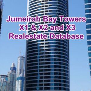 Jumeirah Bay Towers X1 & X2 and X3 Database