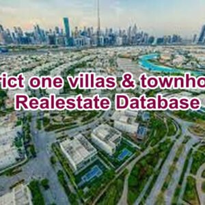 District one villas & townhouses Property Owners Seller  Data Leads