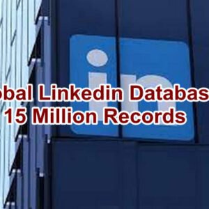 Global Linkedin Database 15 Million Records Online