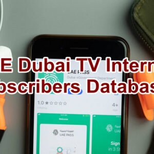 UAE Dubai TV Internet Subscribers Data Leads