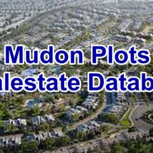 Mudon Plots Property Owners Seller  Database in Dubai