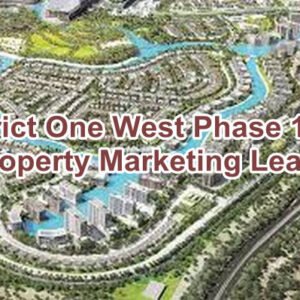 District One West Phase 1 & 2 Property Marketing Leads Online in Dubai