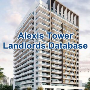 Alexis Tower Property Owners Seller  Data Leads in Downtown