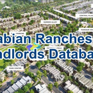 Arabian Ranches III Property Owners Seller  Data Leads in Dubai