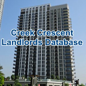 Creek Crescent  Property Owners Seller  Data Leads in DCH