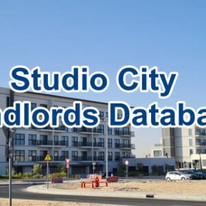 Studio City Property Owners Seller  Data Leads in Dubai Land