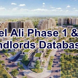 Jebel Ali Phase 1 & 2 Property Owners Seller  Data Leads in Dubai