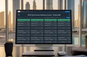 2025 Real Estate Database Leads in Dubai UAE for Verified Buyers