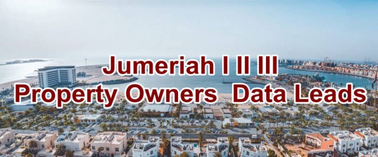 Jumeriah I II III Property Owners Seller Seller Data Leads in Dubai